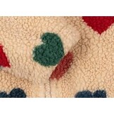 JODY TEDDY JACKET GRS BON COEUR COLORÉ