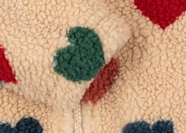 JODY TEDDY JACKET GRS BON COEUR COLORÉ