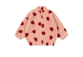 JODY TEDDY JACKET GRS LADYBUG PINK