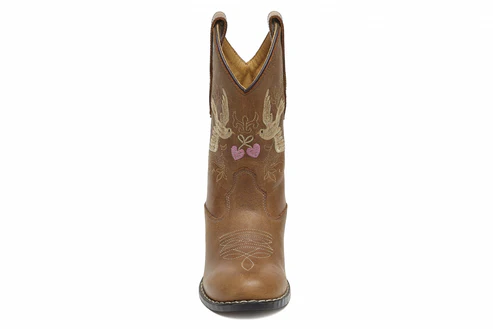 Limited cowboys boots Cognac dove
