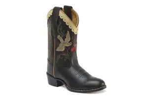 Limited cowboys boots black dove
