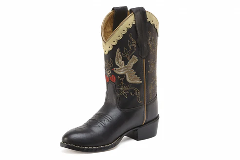 Limited cowboys boots black dove