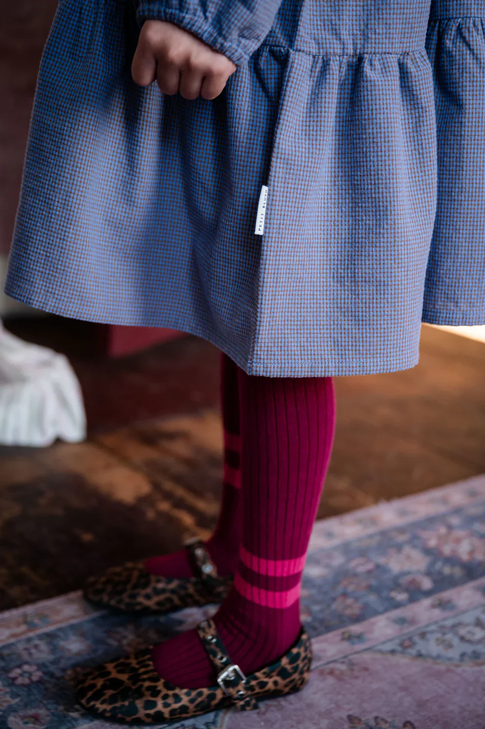 Tight Stripes Bordeaux/Rose