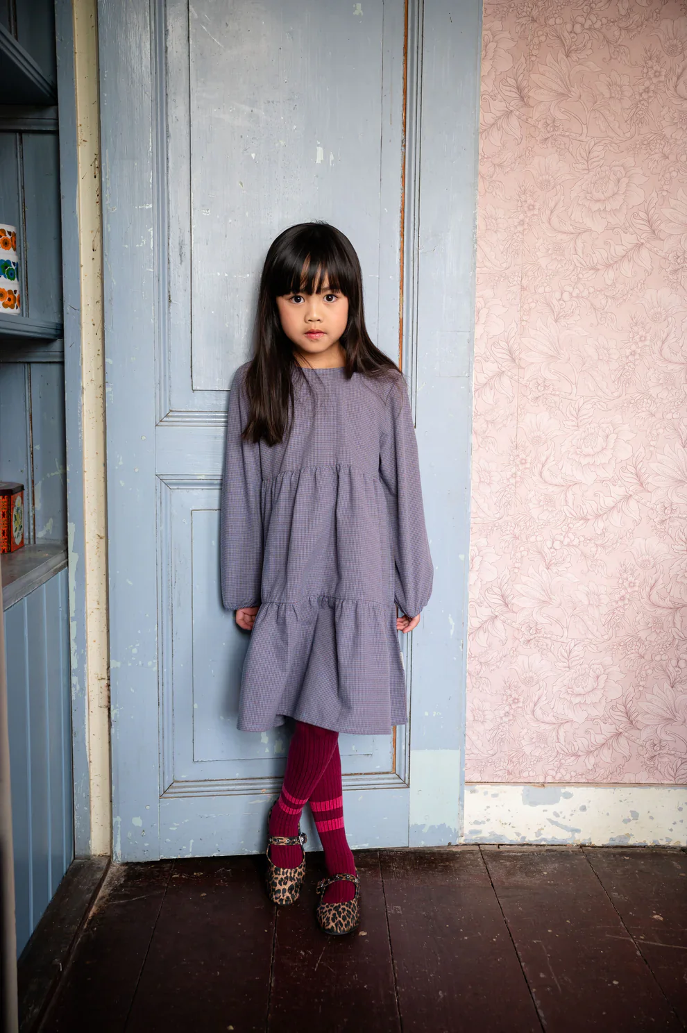 Tight Stripes Bordeaux/Rose