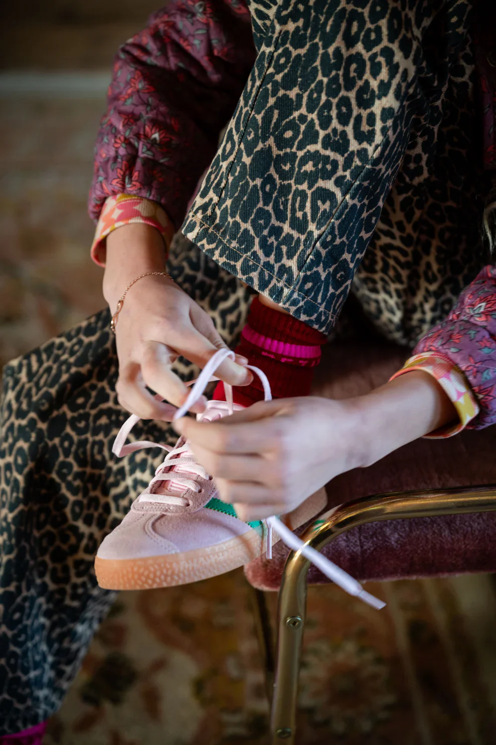 Ballon Fit Jeans Leopard