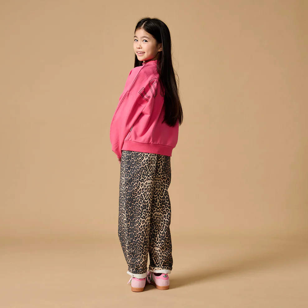 Ballon Fit Jeans Leopard