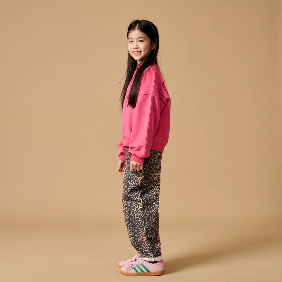 Ballon Fit Jeans Leopard