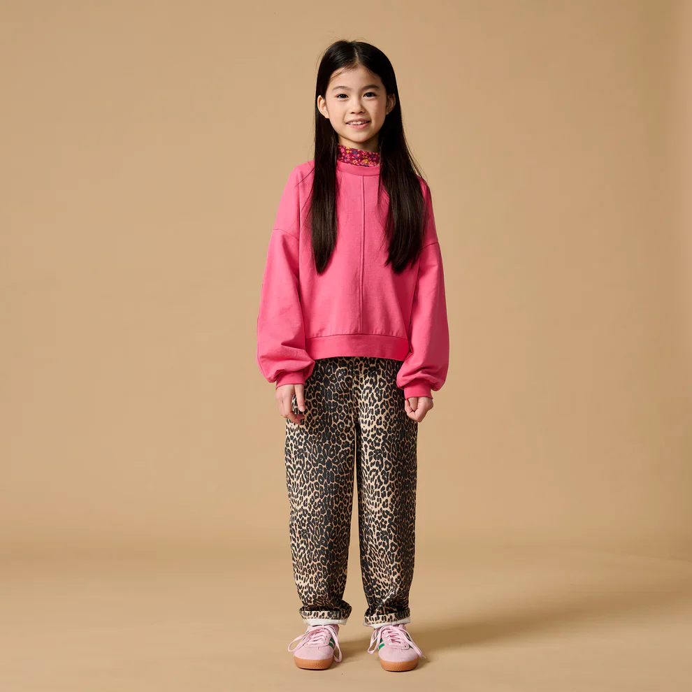 Ballon Fit Jeans Leopard