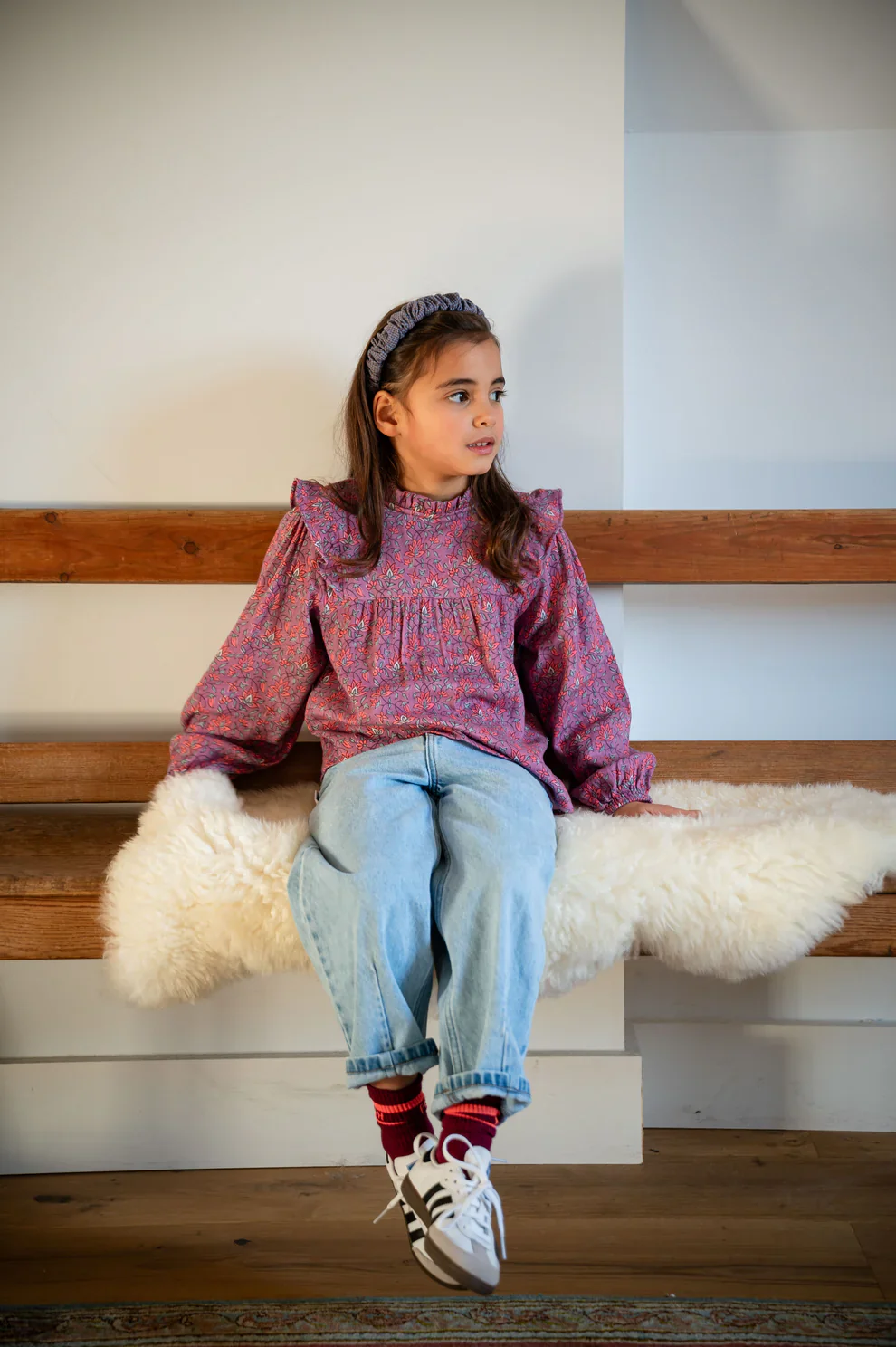 Ballon Fit Jeans Washed Light Blue