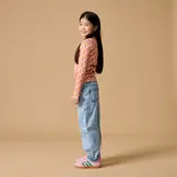 Ballon Fit Jeans Washed Light Blue