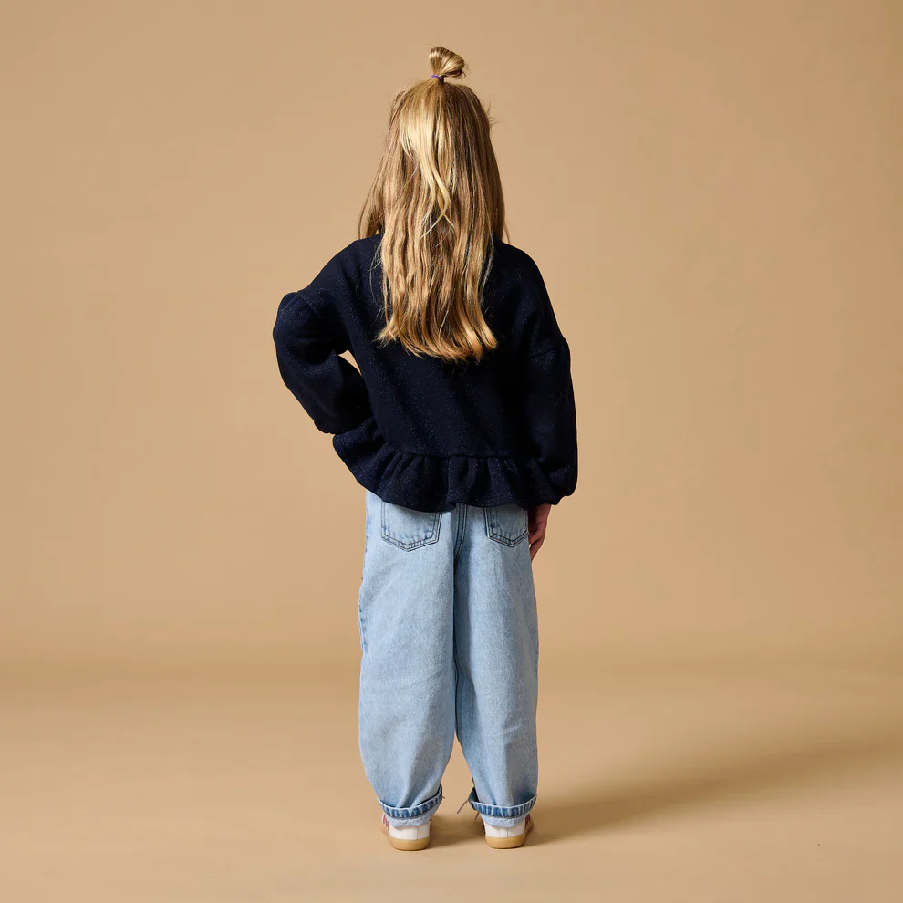 Ballon Fit Jeans Washed Light Blue