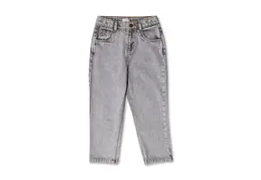 Baggy Fit Jeans Washed Light Grey