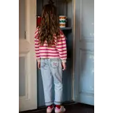 Baggy Fit Jeans Washed Light Grey