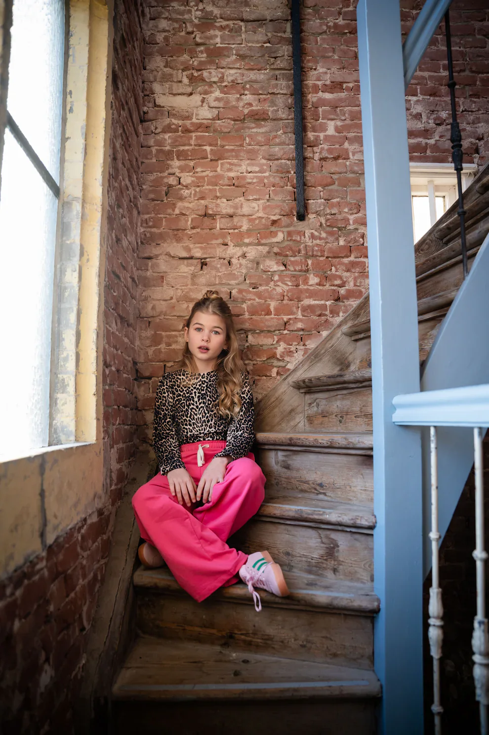 Wide Leg Jogger Fruit Dove