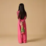 Wide Leg Jogger Fruit Dove