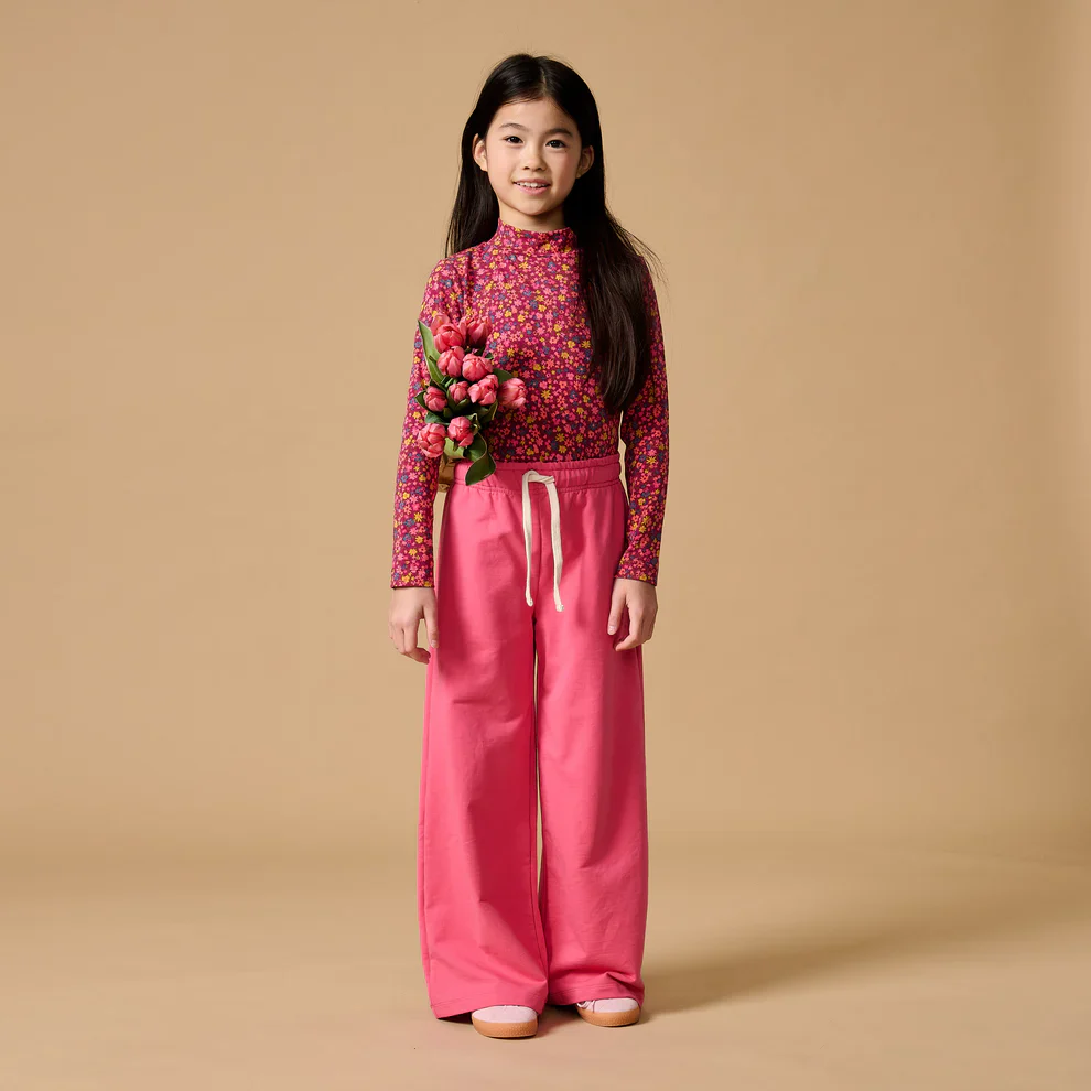 Wide Leg Jogger Fruit Dove