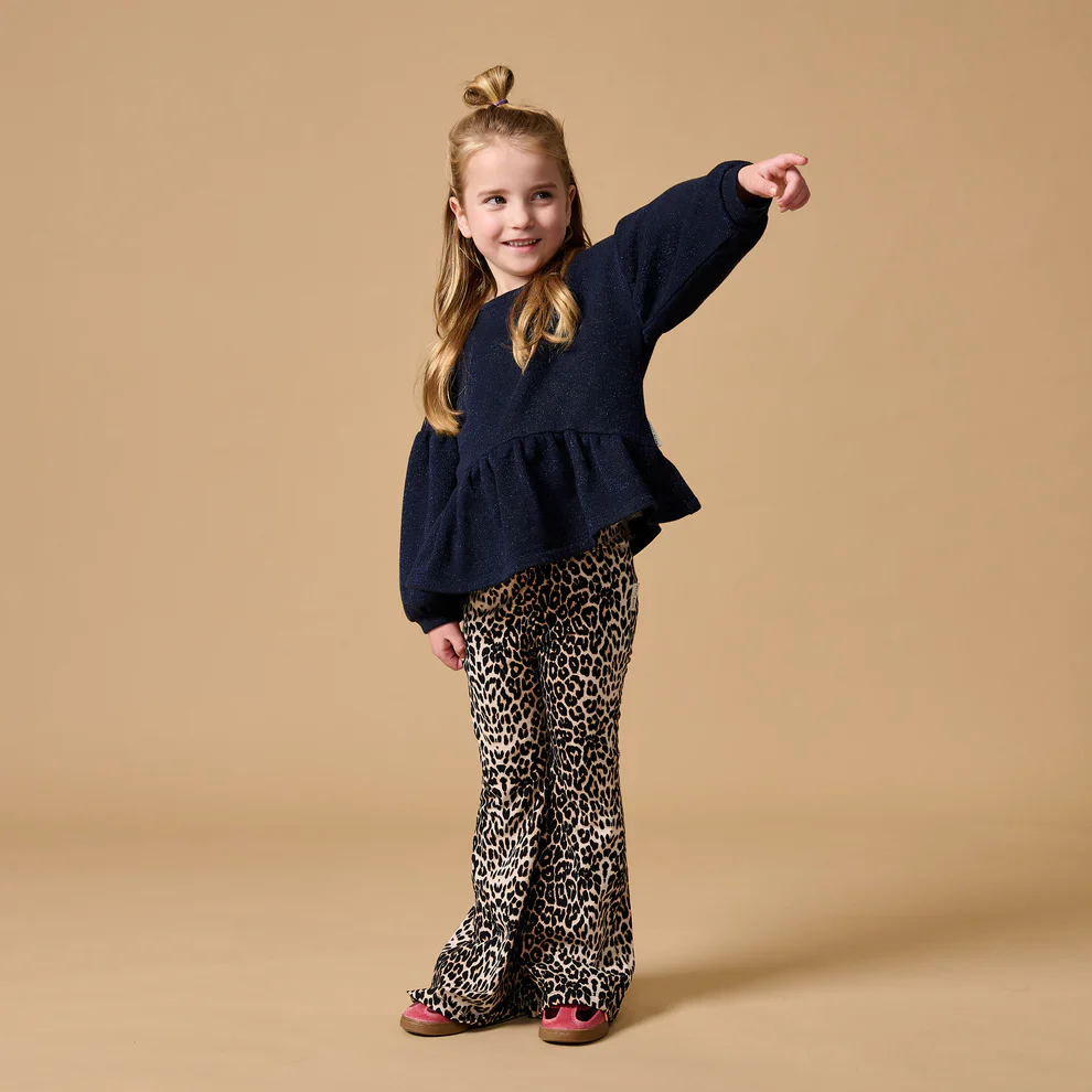 Bowie Flared Pants Leopard