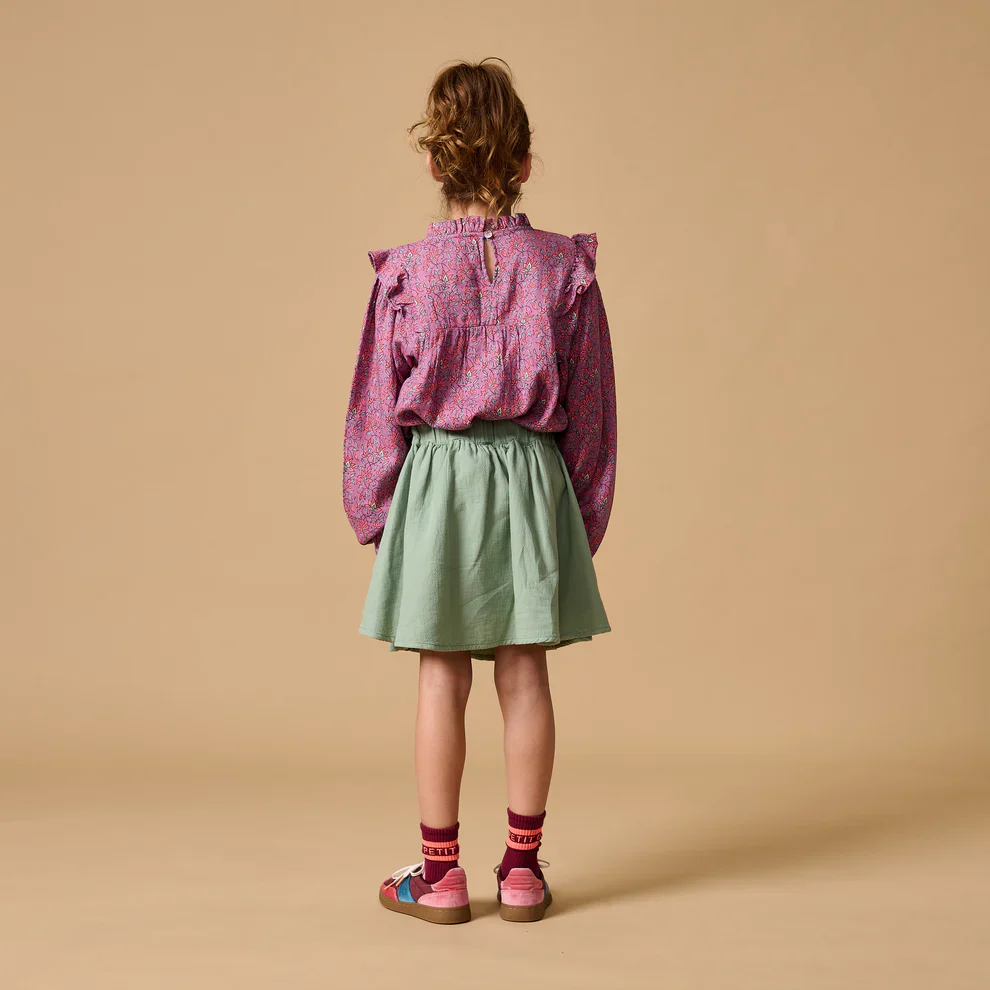 Nina Blouse Jaipur Flower AOP