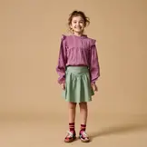 Nina Blouse Jaipur Flower AOP