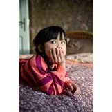 Sweater Stripe Peach/Bordeaux