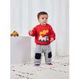 Bobo Choo Choo sweatshirt RED