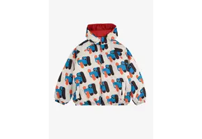 Doggy Mate all over reversible anorak OFFWHITE