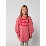 Have Fun sweatshirt dress PINK