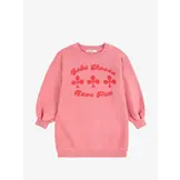 Have Fun sweatshirt dress PINK