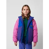 Lucky Clover all over reversible anorak PURPLE