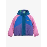 Lucky Clover all over reversible anorak PURPLE
