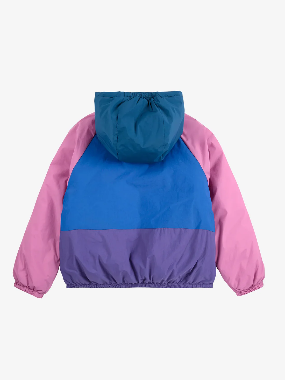 Lucky Clover all over reversible anorak PURPLE