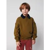 Bobo Choses polo sweatshirt KHAKI