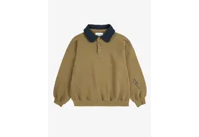 Bobo Choses polo sweatshirt KHAKI