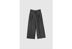 WBLMAGNOLIA TAILORED PANTS MIDNIGHT GREY