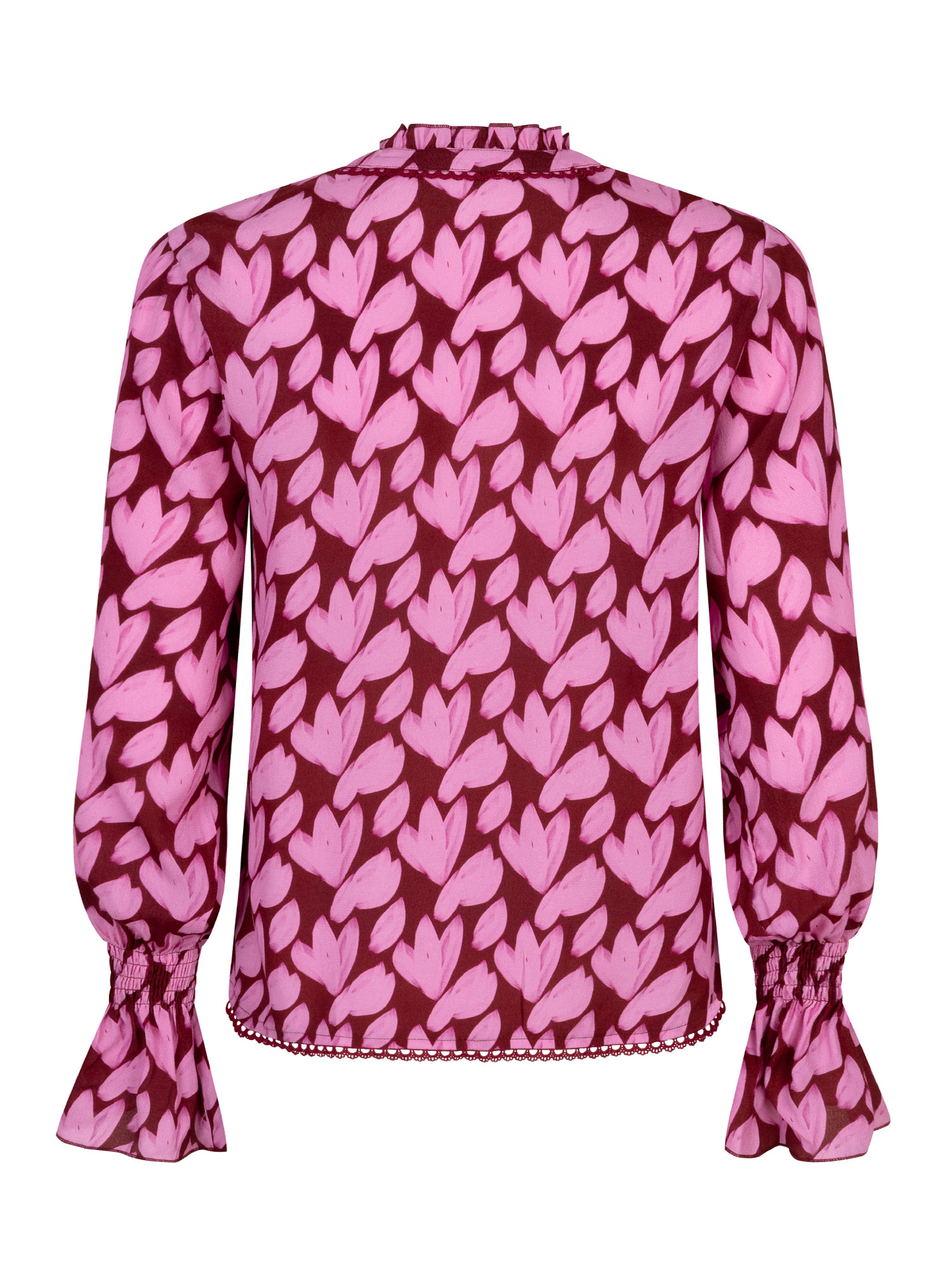 Blouse Francesca Pink flower