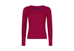 Knitted Top Devina Fuchsia purple/red