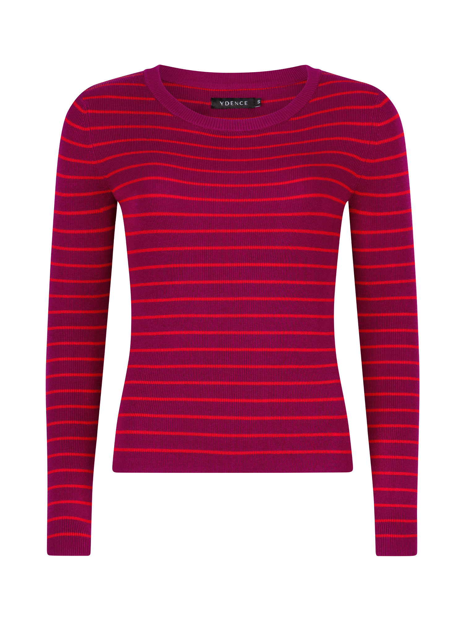 Knitted Top Devina Fuchsia purple/red