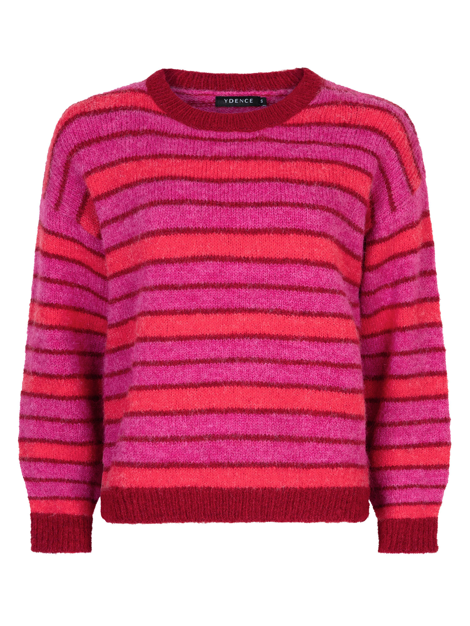 Knitted Sweater Aria Fuchsia/red