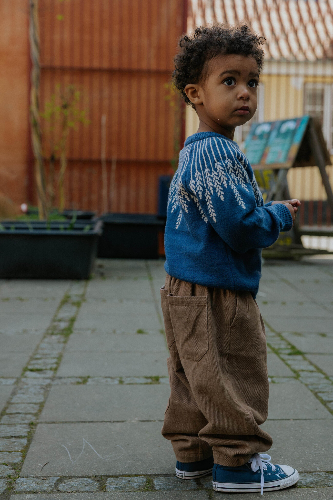 DUNA CARGO PANT PINE BARK