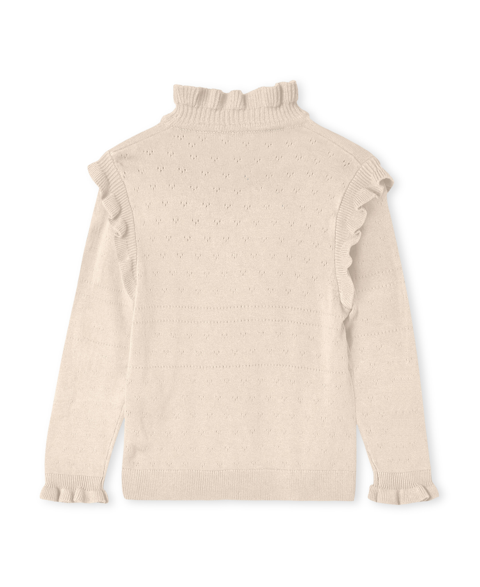 FAME LS BLOUSE/SANDSHELL