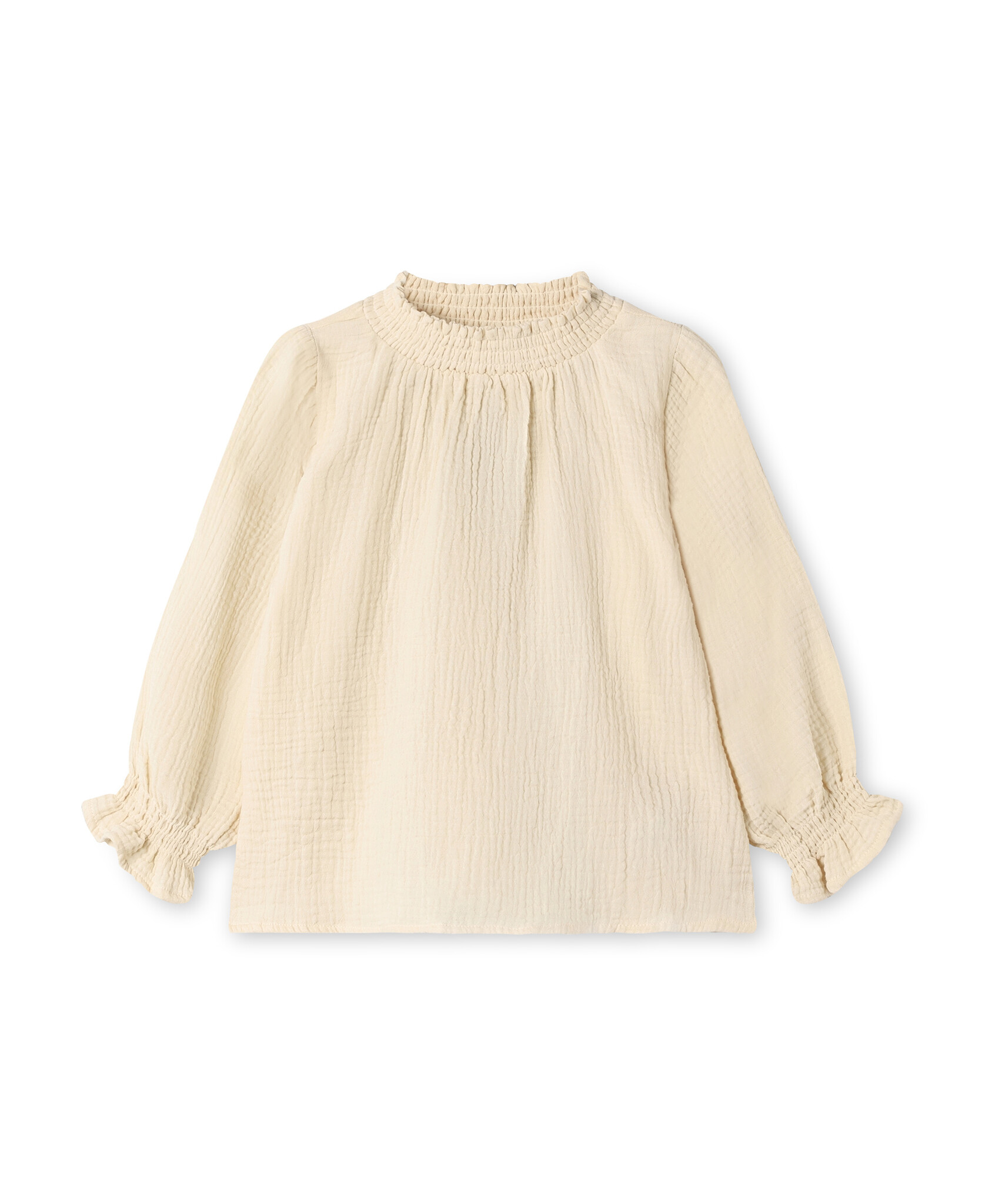 PACO LS BLOUSE SANDSHELL