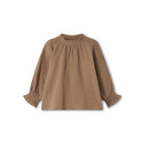 PACO LS BLOUSE PINE BARK