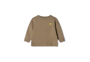 ALVIN LS SMILEY SWEATSHIRT/PINE BARK