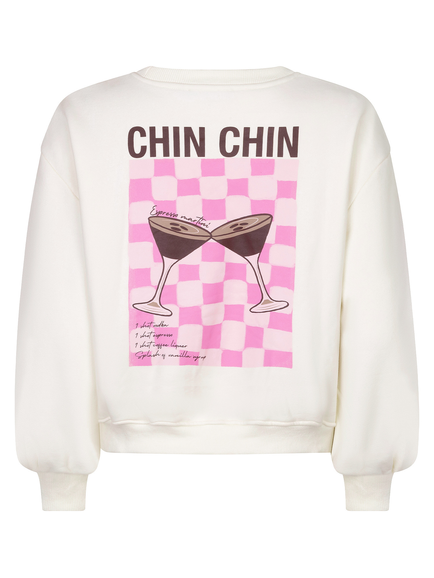 Sweater Cheers babe Ecru