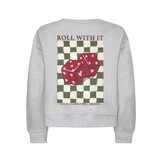 Sweater Roll with it Grey melange