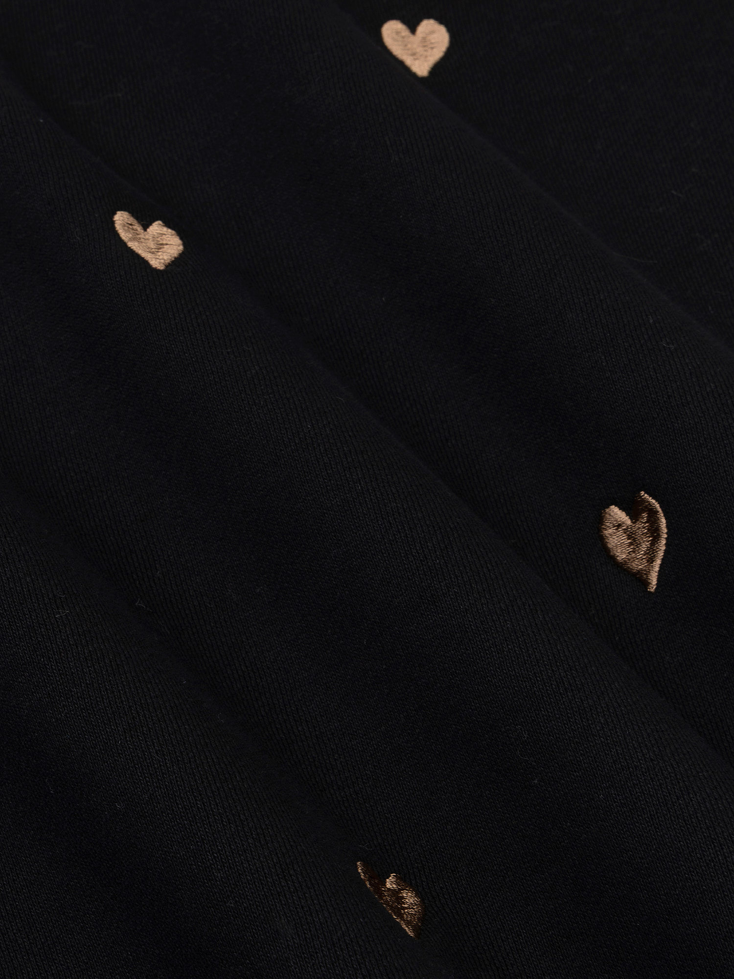 Sweater Hearts Black/gold