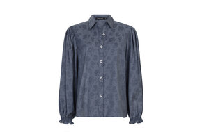 Blouse Beaudine Denim flower