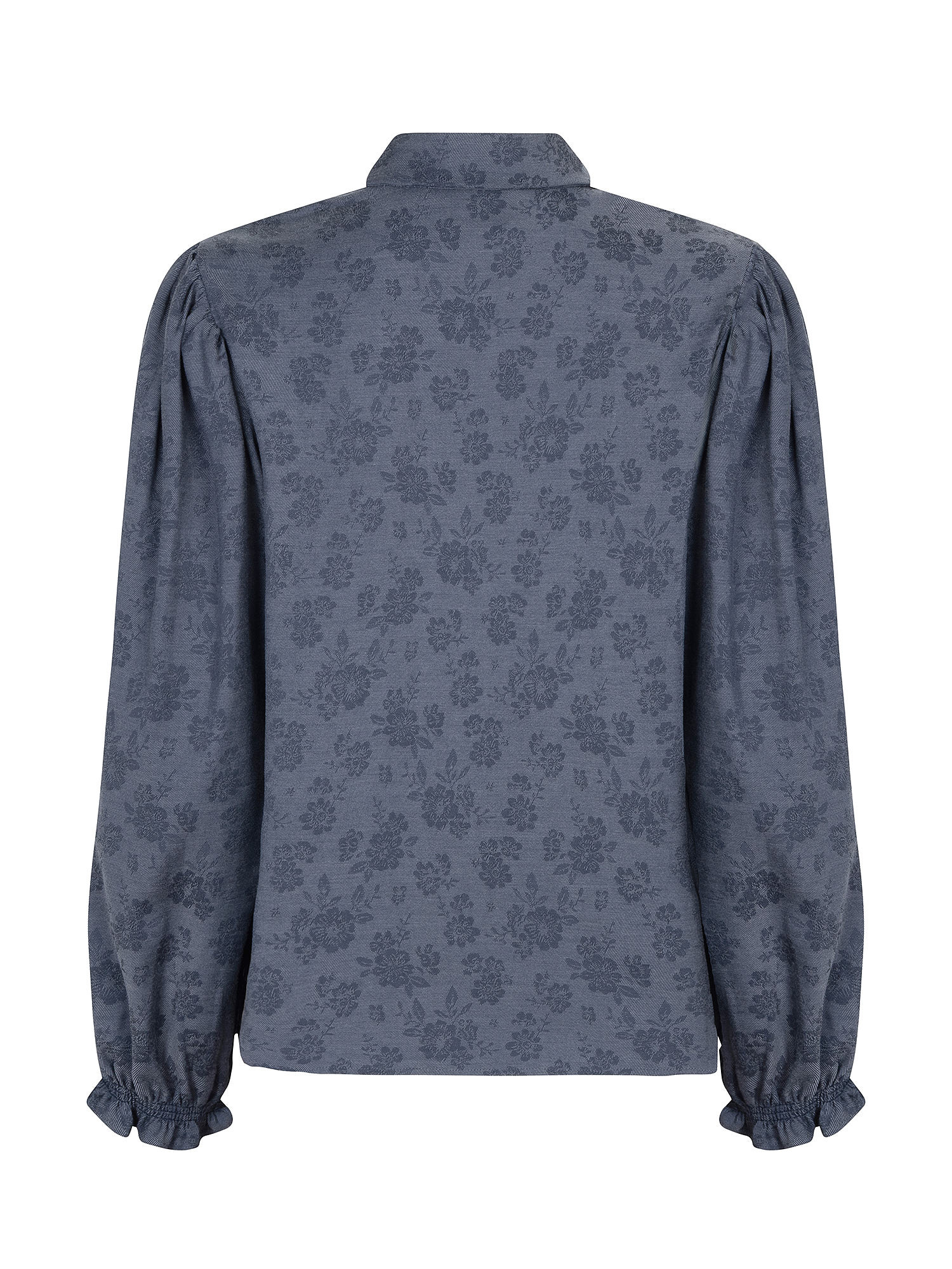 Blouse Beaudine Denim flower