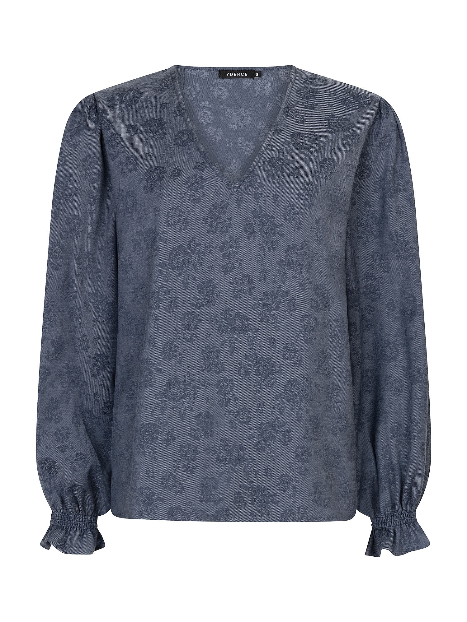 Top Pauline Denim flower