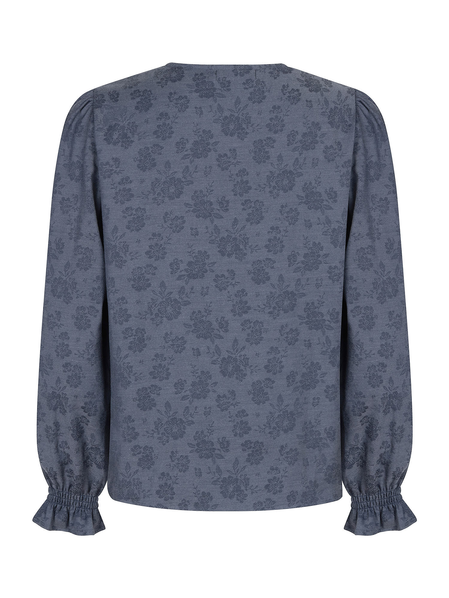 Top Pauline Denim flower